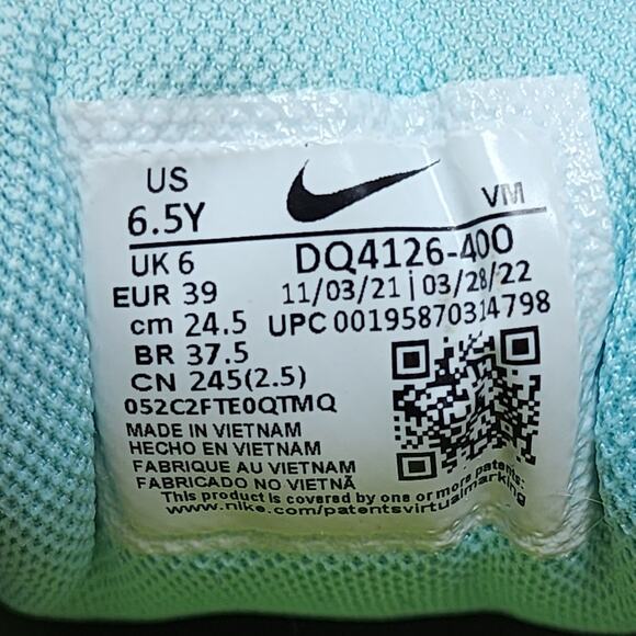 Nike Air Max 97 GS NEXT NATURE Size 6.5y DQ4126-400 WORN - Picture 8 of 8